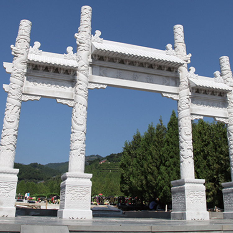 石牌坊 仿古石牌坊 景观石牌坊出售 石雕牌坊价格