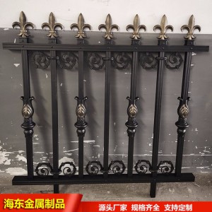 铝艺围墙护栏 别墅小区庭院铝艺护栏 按需定制
