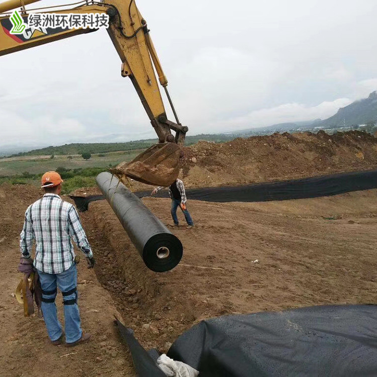 设计安装聚乙烯防渗膜 黑膜沼气池 猪场鱼塘养殖覆盖膜