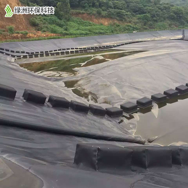 设计安装厌氧池土工膜 黑膜沼气池 猪场鱼塘养殖覆盖膜