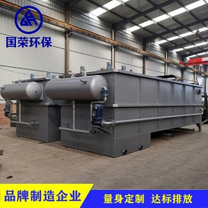 全自动一体化溶气气浮机生产厂家 国荣环保品牌企业铸就品质设备