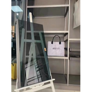 圣蒂欧炫彩镀膜款玻璃门 轻奢铝框衣柜玻璃门 20极简隐框钢化玻璃板